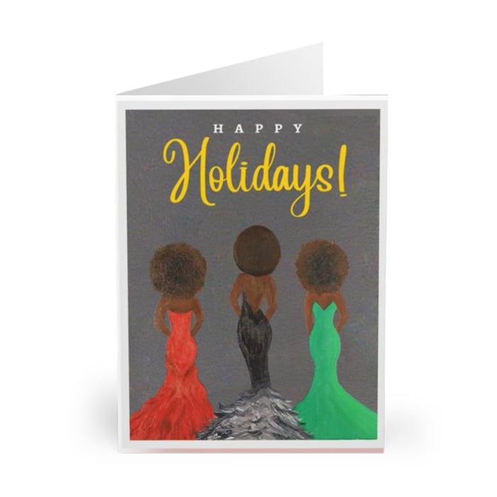 Holiday Theme Greeting Cards (5 Pack)